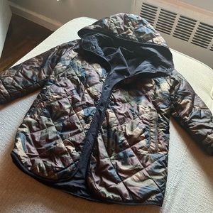 zara boys reversible fall/spring long jacket